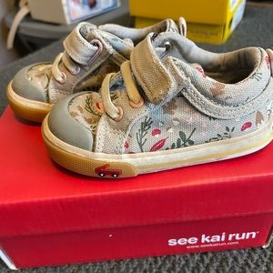 See Kai Run Kristin Sneaker - Woodland Print